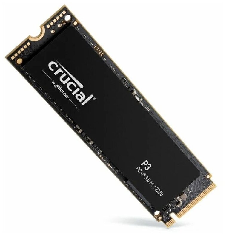 Накопитель SSD Crucial P3 500Gb (CT500P3SSD8) - фото №2