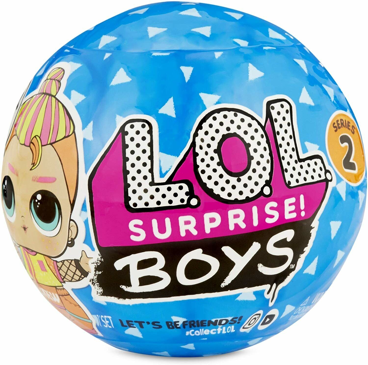 Кукла-сюрприз L.O.L. Surprise Boys Series 2, 564799 синий