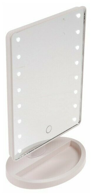 фото Зеркало ENERGY EN-704, подсветка, 26 х 17 х 12 см, 4хАА