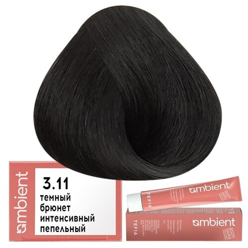 Купить Tefia Ambient Крем-краска для волос AMBIENT 3.11, Tefia, Объем 60 мл, пепельный