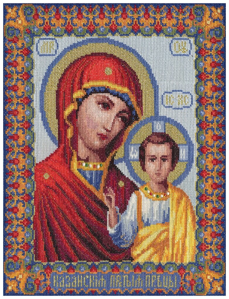 Набор для вышивания CM-0809 ( ЦМ-0809 ) "Казанская икона Богородицы"