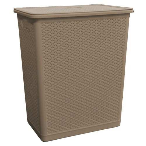 фото Branq корзина для белья nature 35 л кофейный