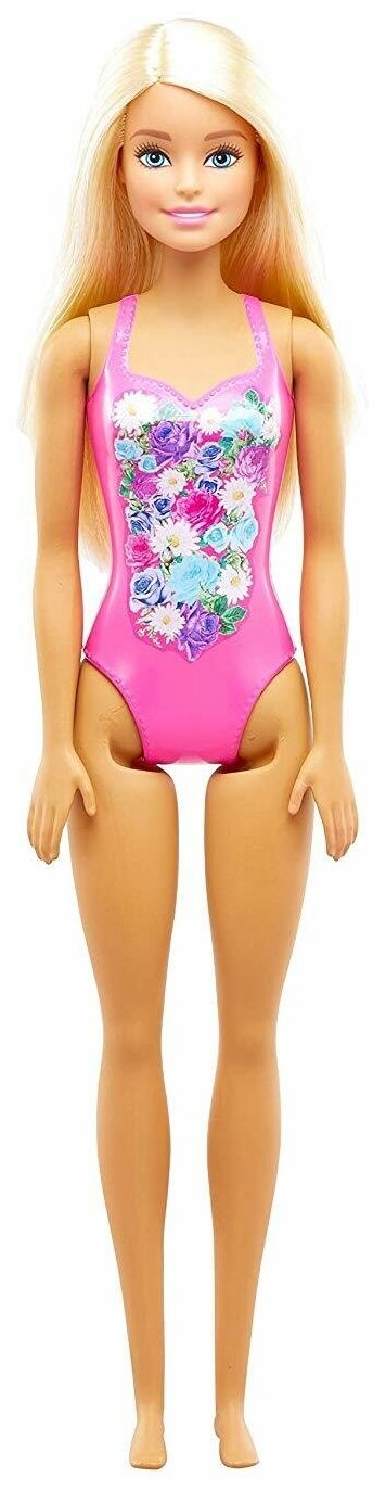 Кукла Barbie на пляже Розовый купальник, 30 см, DWK00 — купить в  интернет-магазине по низкой цене на Яндекс Маркете