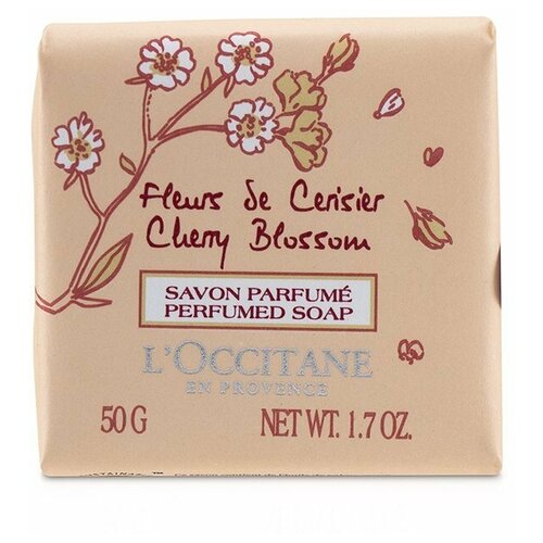 L'Occitane en Provence Мыло кусковое Cherry Blossom, 50 г