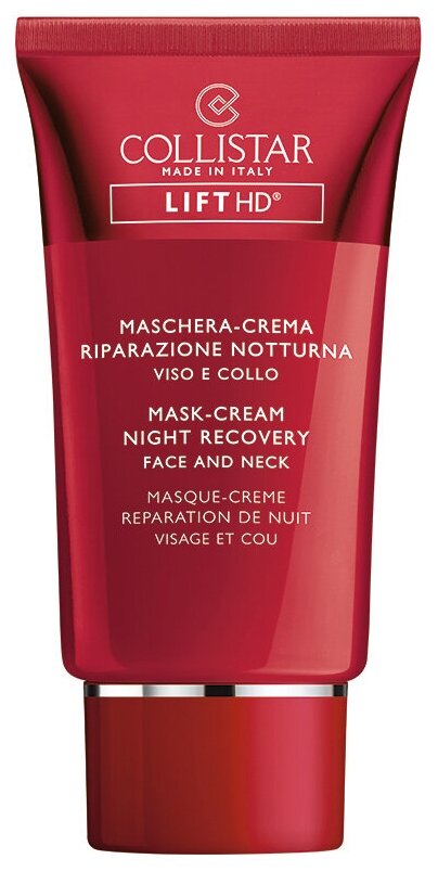 Collistar Маска Collistar Lift HD Night Recovery face and neck mask-cream, 75 мл