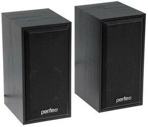 Акустика 2.0 Perfeo PF-A4327 Cabinet USB (черный)