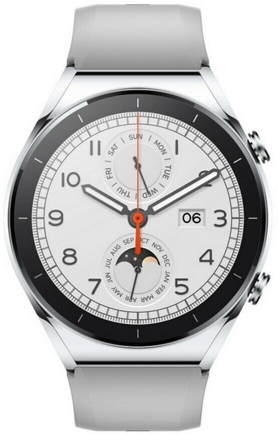 Умные часы Xiaomi Watch S1 GL 1.43 серебристый (bhr5560gl)