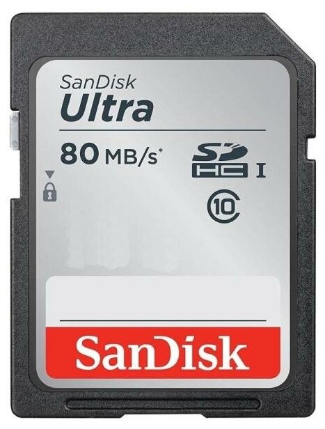 Флеш карта SD 32GB SanDisk SDHC Class 10 UHS-I Ultra 120MB/s