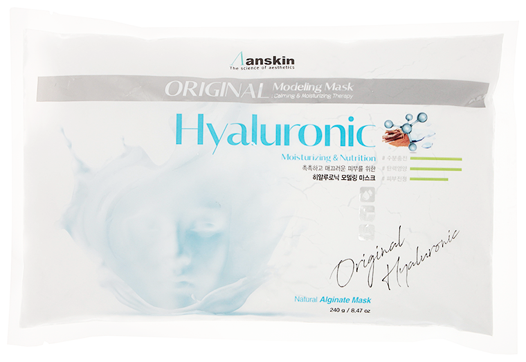 Альгинатная маска с гиалуроновой кислотой Anskin Original Hyaluronic Modeling Mask (пакет 240 г)