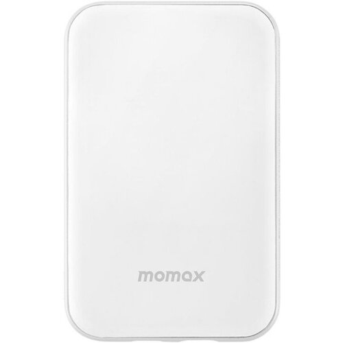 Внешний аккумулятор с беспроводной зарядкой Momax Q.Mag Power 3 Magnetic Wireless Battery Pack 7200mAh White (IP103MFIW)