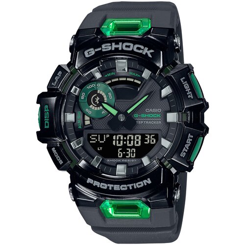 Наручные часы CASIO G-Shock GBA-900SM-1A3, зеленый, черный наручные часы casio g shock gba 900sm 7a9