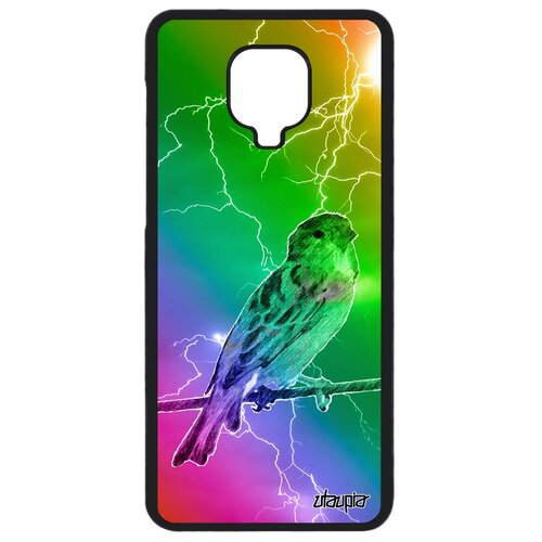фото Чехол на телефон xiaomi redmi note 9 pro, "воробей" домовый городской utaupia
