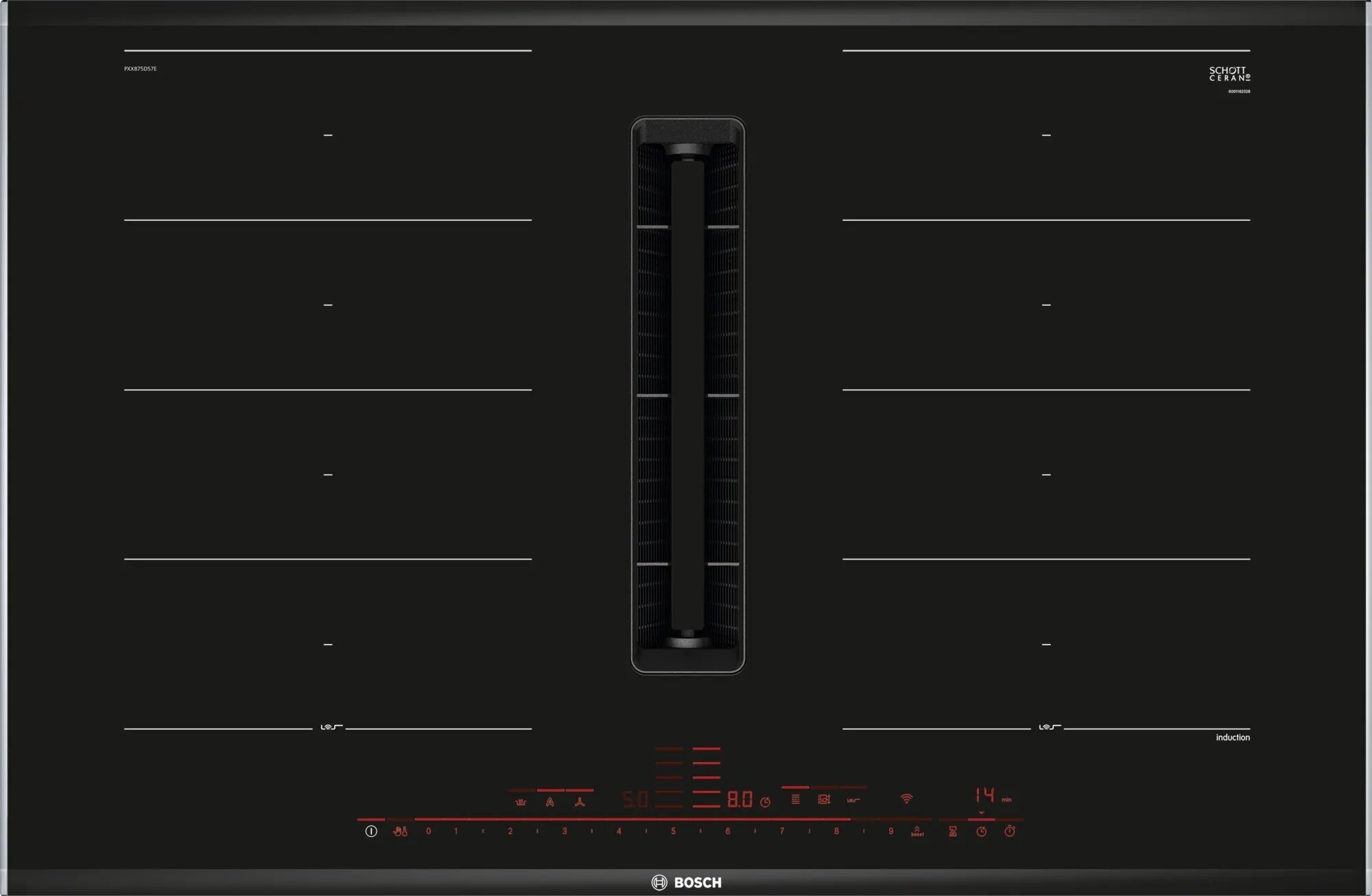 Варочная поверхность Bosch PXX875D57E - фотография № 1