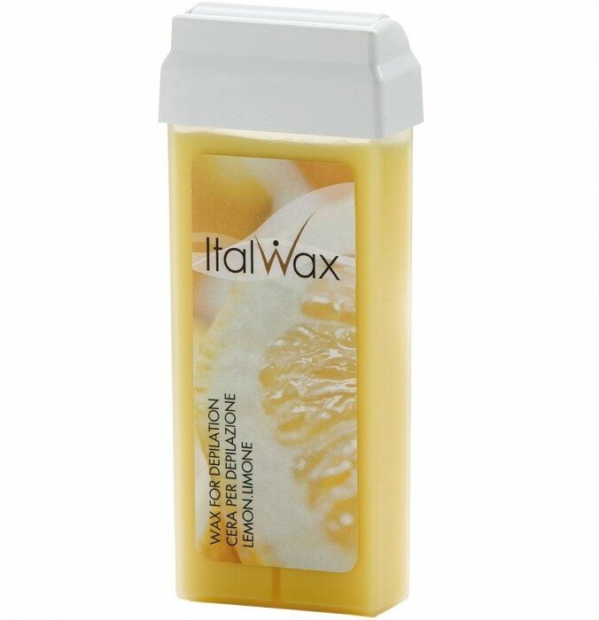 Воск ItalWax Natura Лимон, теплый, в картридже, 100 мл, для всех типов кожи