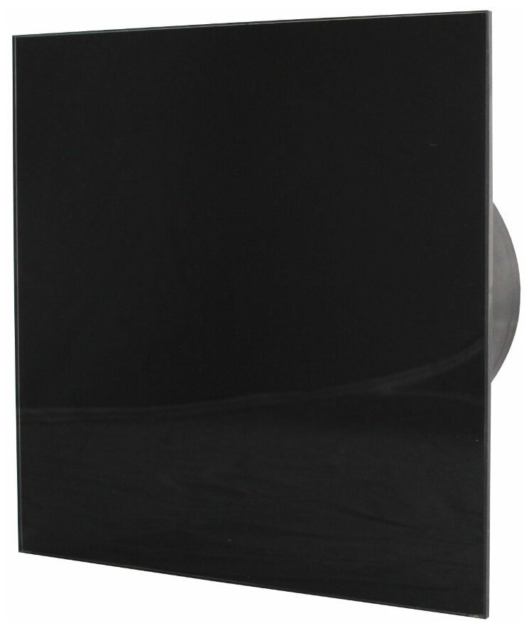 Вентилятор вытяжной для ванны MM-Р-06 сверхмощный, квадратное стекло, черный, матовый, с обратным клапаном Mmotors - фотография № 5