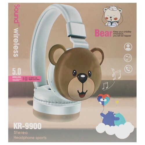 Наушники беспроводные полноразмерные детские KR-9900 139800₽