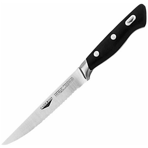 Нож для стейка Paderno 245/140х20мм, нерж. сталь, пластик