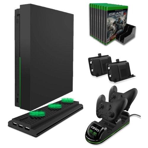 Набор аксессуаров Game Accessories Kit (IV-X18143) (Xbox One X) подставка вертикальная для xbox one x vertical stand черный dobe tyx 1767