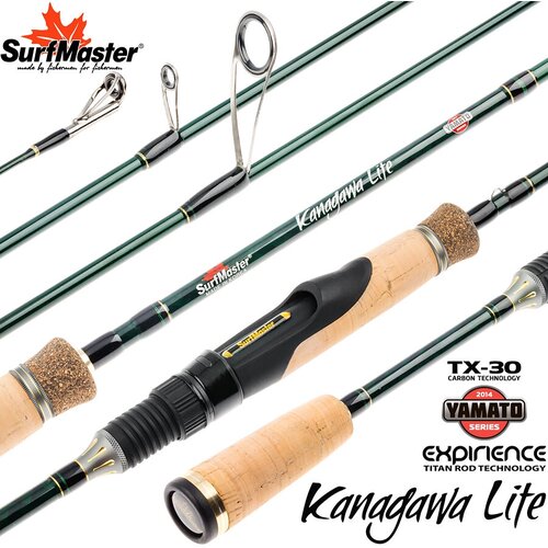 Спиннинг штекерный угольный 2 колена Surf Master YS5006 Yamato Series Kanagawa Lite TX-30