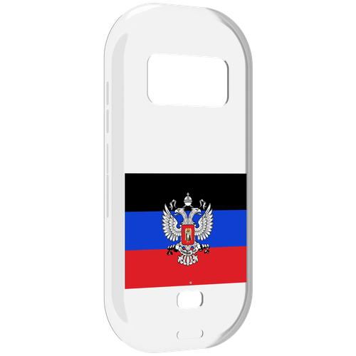 Чехол MyPads герб флаг ДНР-1 для UleFone Armor 15 задняя-панель-накладка-бампер