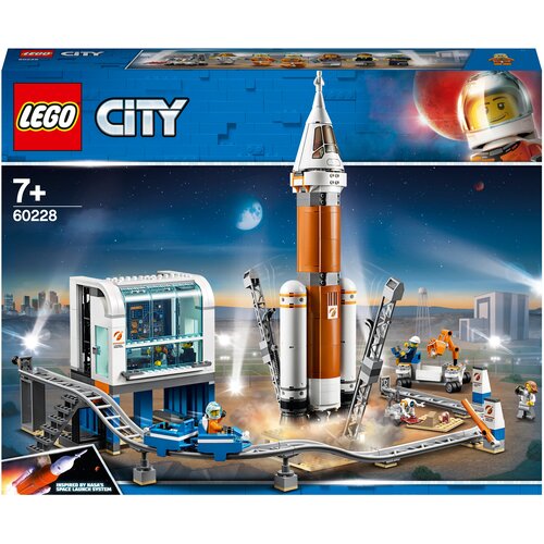 фото Lego 60228 deep space rocket and launch control - ракета для запуска в далекий космос и пульт управления запуском