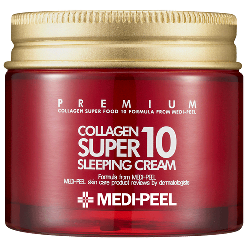 MEDI-PEEL Collagen Super10 Sleeping Cream ночной крем для лица с коллагеном, 70 мл крем для лица с коллагеном ночной medi peel collagen super 10 sleeping cream