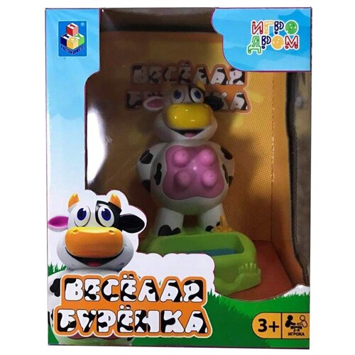 фото Настольная игра 1toy игродром "веселая бурёнка" 1 toy