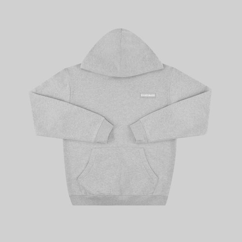 Худи NAPAPIJRI, силуэт свободный, средней длины, размер M, серый