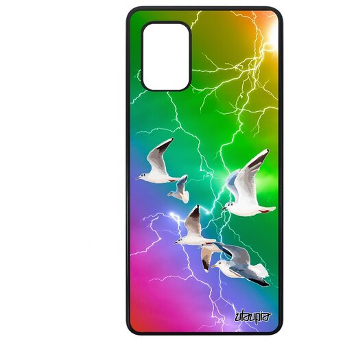 фото Чехол для samsung galaxy a71, "чайки" моевка альбатрос utaupia