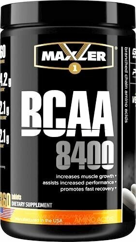 BCAA Maxler BCAA 8400, нейтральный, 360 шт.