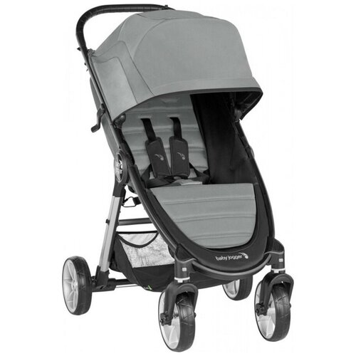 коляски 2 в 1 baby jogger city select lux 2 в 1 с бампером Прогулочная коляска Baby Jogger City Mini 2 4-wheels, slate, цвет шасси: серый