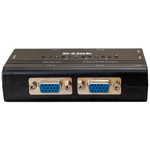 KVM Переключатель D-Link 4-port KVM Switch USB (DKVM-4U)