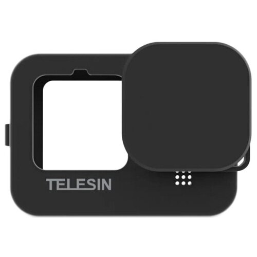 Telesin Силиконовый чехол для GoPro HERO9 Черный силиконовый защитный чехол telesin gp her 041 для камеры gopro 12 11 10 9