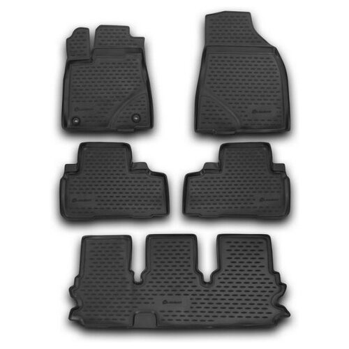 фото Коврики в салон element toyota highlander 2014-, 5 шт. (полиуретан), nlc.48.75.210k