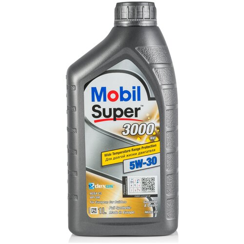 Моторное масло Mobil Super 3000 XE 5W-30 4л.