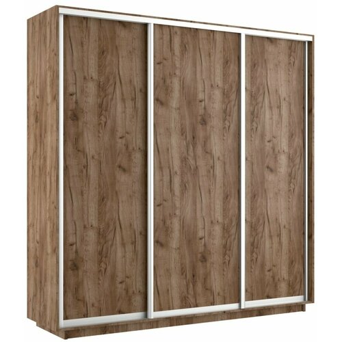 Шкаф-купе Дуб табачный 220Х240Х45 ,3 двери из ЛДСП