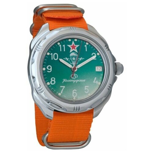фото Наручные часы восток мужские наручные часы восток командирские 211307, оранжевый