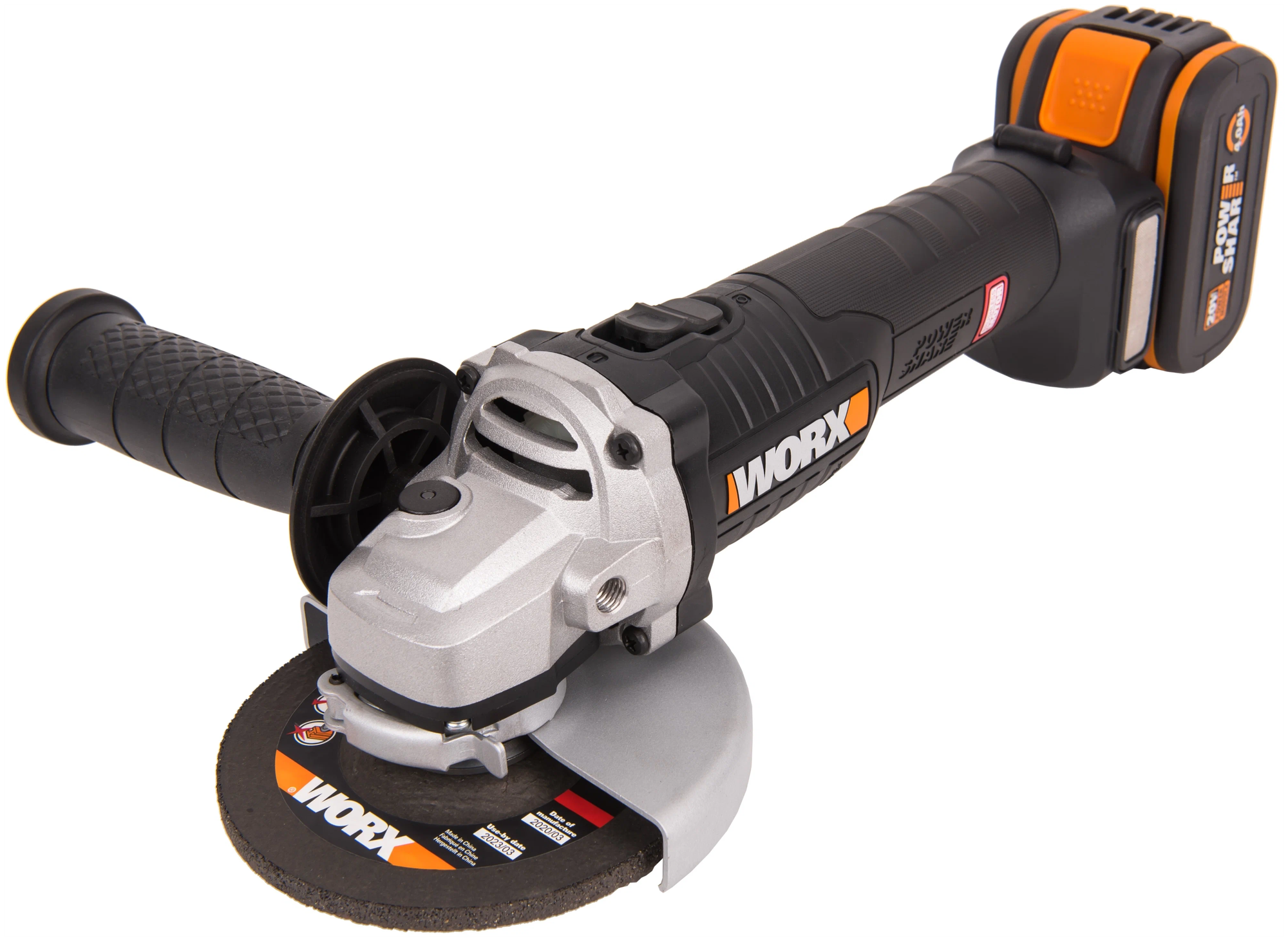 Аккумуляторная УШМ Worx WX812 125 мм