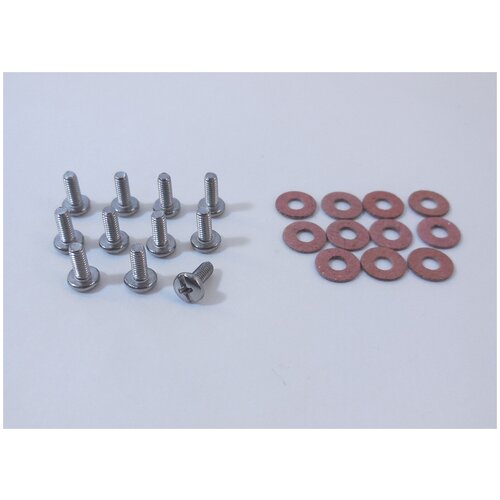 Винты PHILLIPS с изолирующей шайбой 5х2х8mm комплект 11шт. 5pcs opensource lock collar t8 lead screw lock ring lock block isolation column 2mm 3 4 5mm 6mm 8mm 10mm 12mm for 3d printer cnc