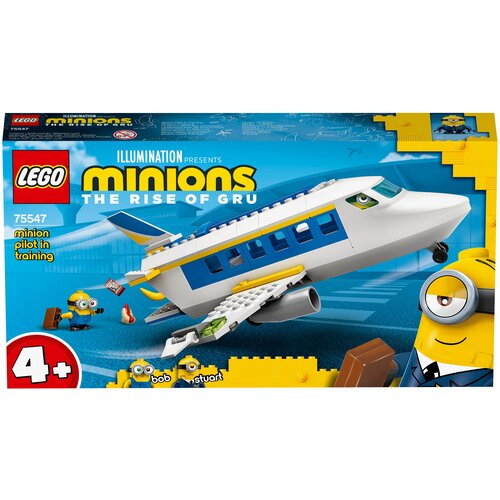 Конструктор LEGO Minions 75547 Миньоны: тренировочный полет, 119 дет. конструктор lego minions 75546 миньоны в лаборатории грю