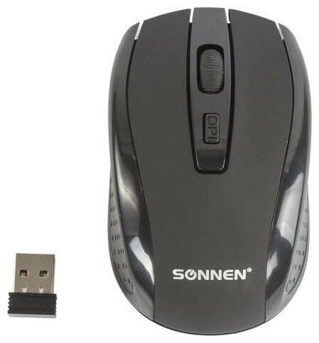 Комплект клавиатура + мышь SONNEN K-648, черный - фото №18