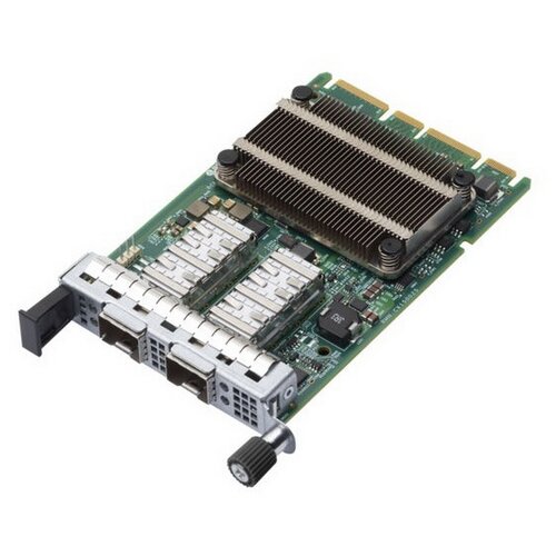 Сетевой адаптер Lenovo 4XC7A08237, зеленый сетевая карта dell intel e810 xxv dual port 10 25gbe sfp28 ocp nic 3 0