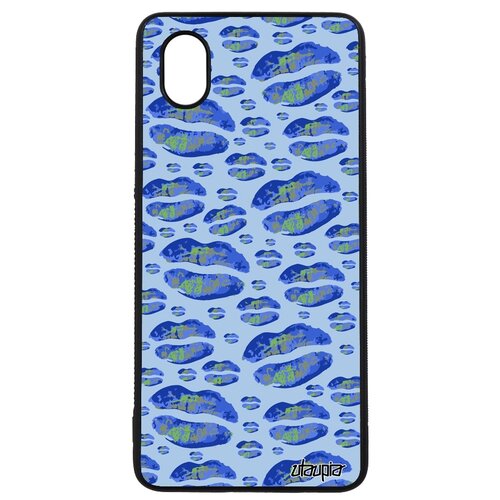 фото Чехол на смартфон samsung galaxy a01, "губы" бомонд незнакомка utaupia
