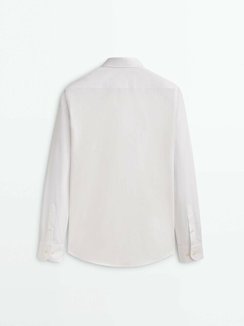Рубашка Massimo Dutti, размер 52, белый