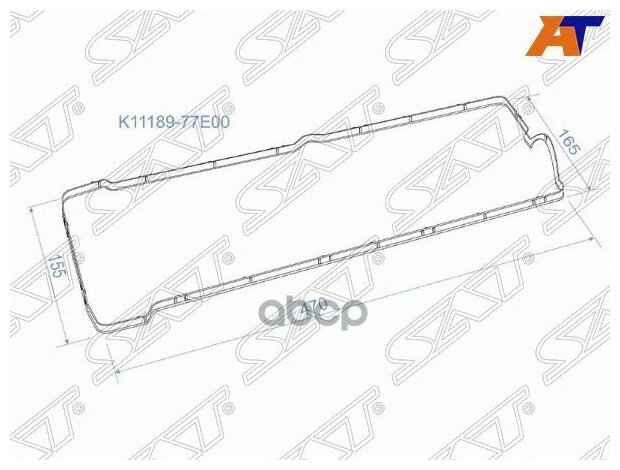 Прокладка Клапанной Крышки Sz J20a 96-05, Escudo/Grand Vitara Sat арт. K11189-77E00