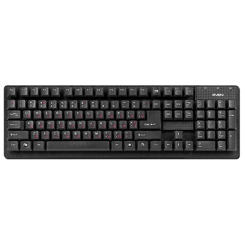 Клавиатура SVEN Standard 301 USB чёрная SV-03100301UB Клавиатура SVEN Standard 301 USB чёрная 39900₽