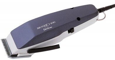 Машинка для стрижки Moser Hair clipper Edition синий 10Вт (насадок в компл:3шт) - фотография № 7