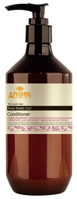 Angel Provence кондиционер Rose Elastic Curl с экстрактом розы для вьющихся волос, 250 мл