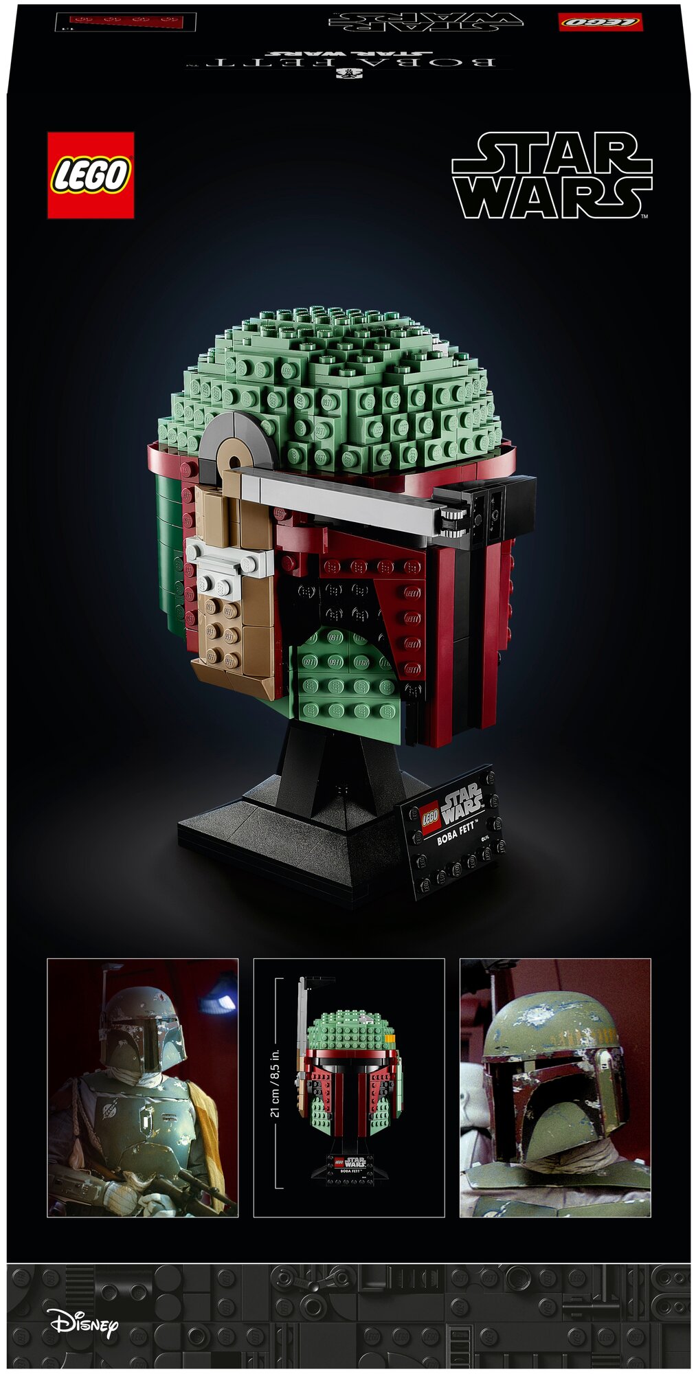 Конструктор LEGO Star Wars 75277 Шлем Бобы Фетта - фото №2