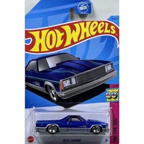 Машинка детская Hot Wheels коллекционная 80 EL CAMINO машинка hot wheels premium the mandalorian 2 5 71 el camino hkc95